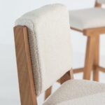Josefine Wooden Bar Stool