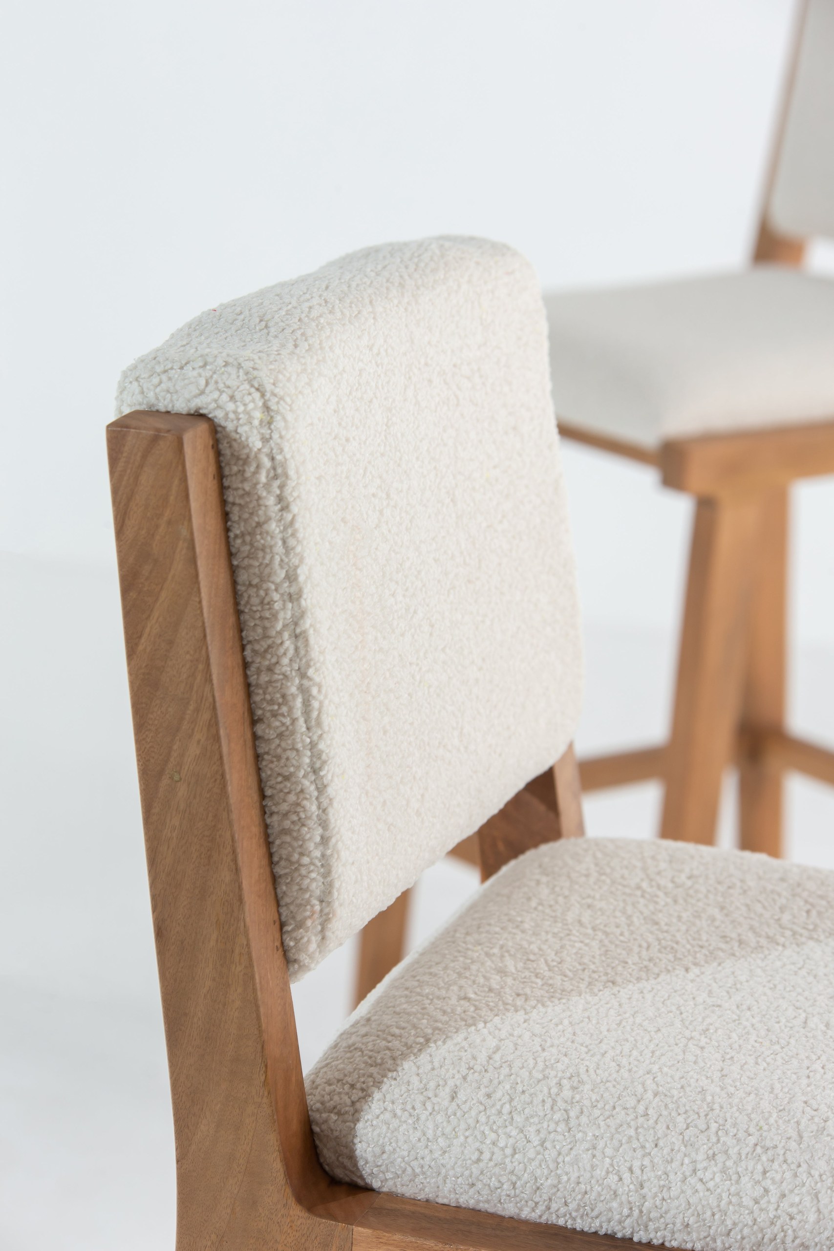 Josefine Wooden Bar Stool - Image 11