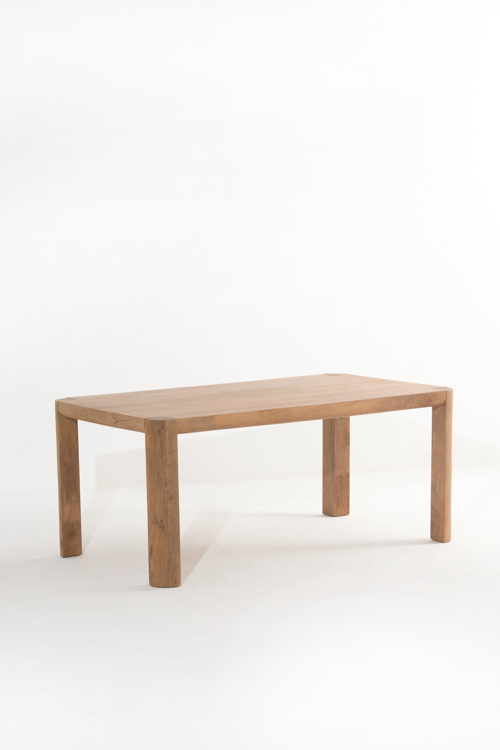 Mavina Wooden Dining Table - Image 5