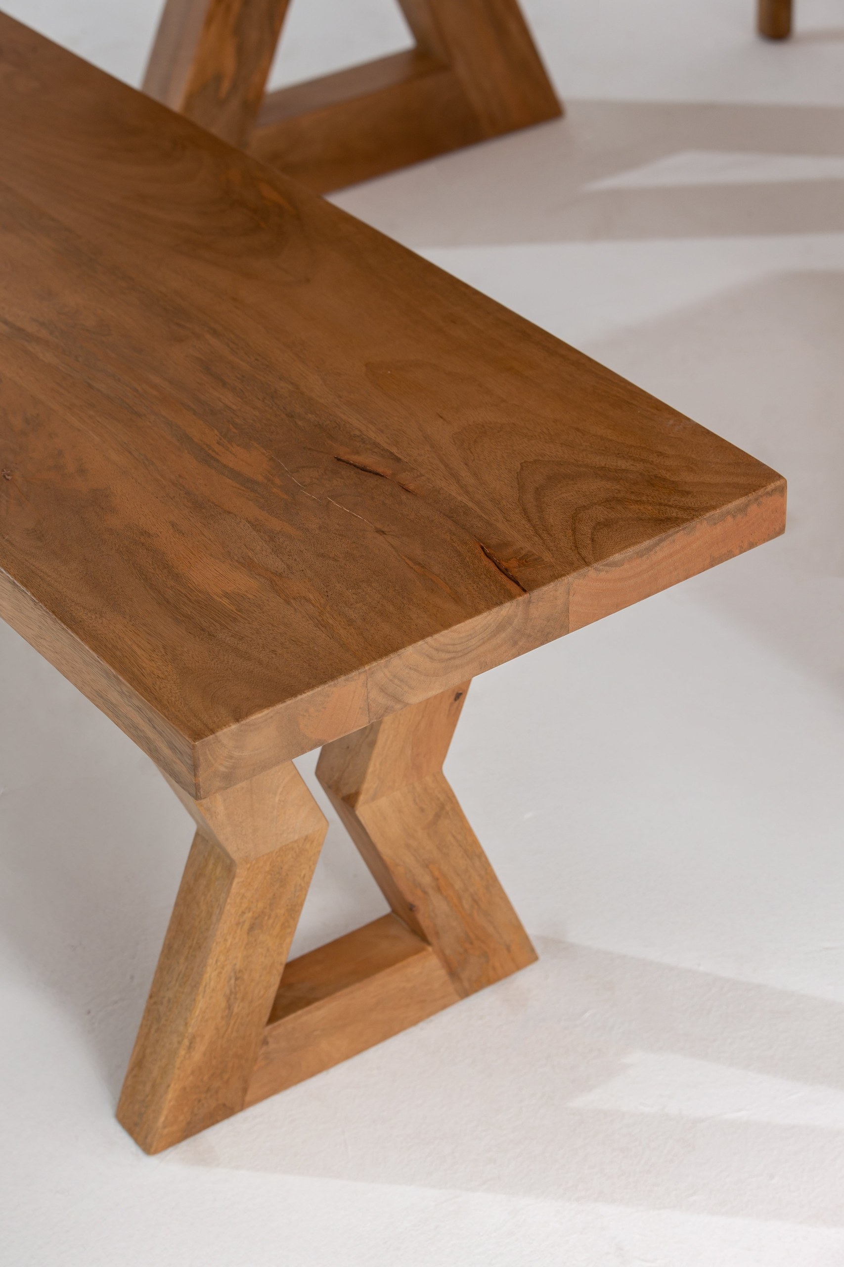 Savala Wooden Bench - Image 2