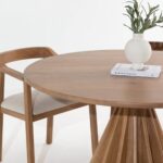 Karla Wooden Round Dining Table