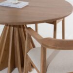 Karla Wooden Round Dining Table