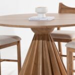 Karla Wooden Round Dining Table