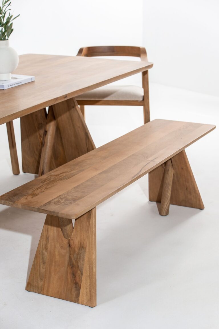 Zandria Wooden Bench