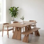 Zandria Wooden Dining Table