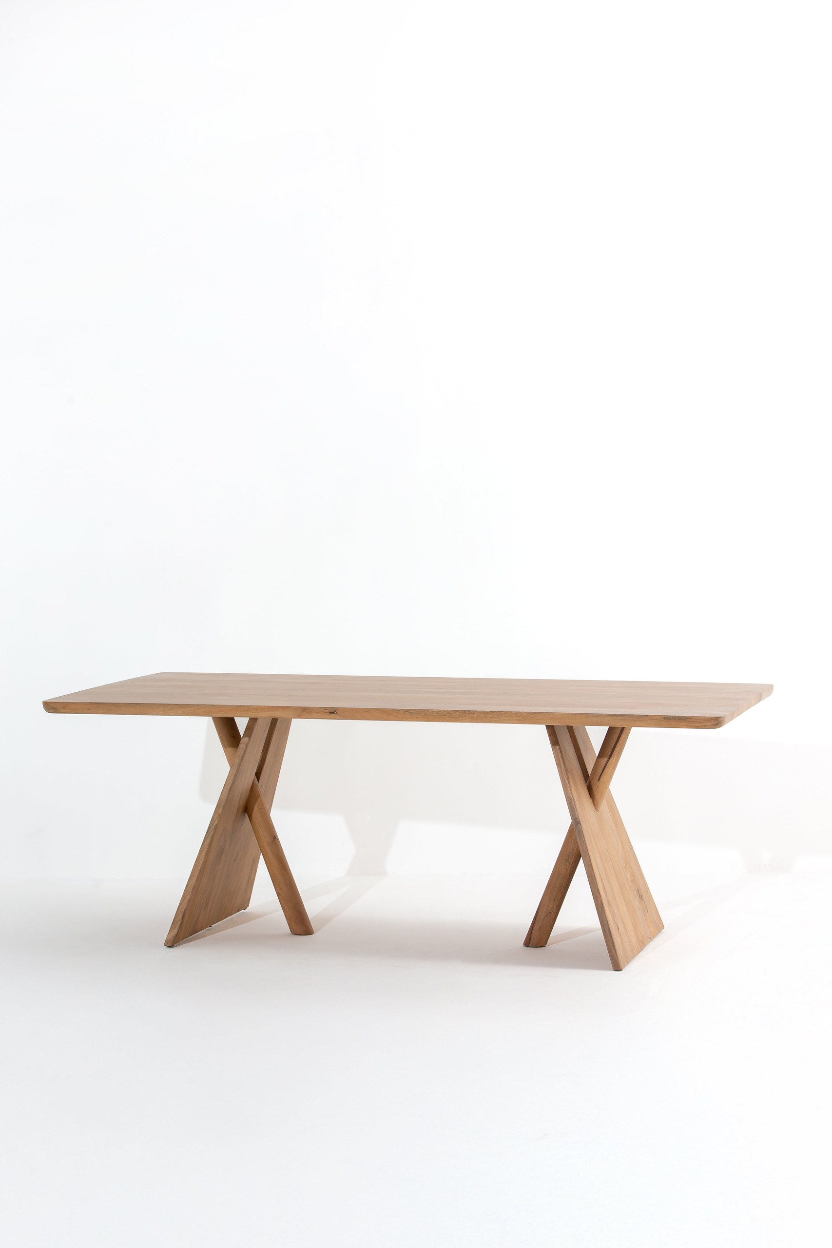 Zandria Wooden Dining Table - Image 2