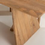 Zandria Wooden Dining Table