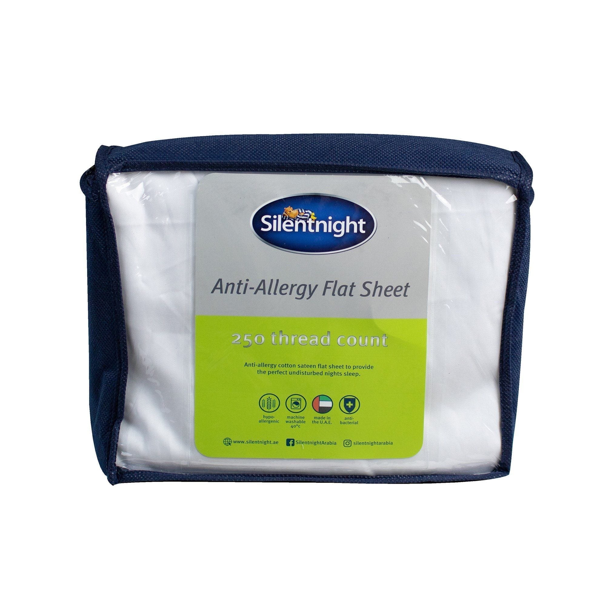 Silentnight Anti Allergy Flat Sheet - Image 4