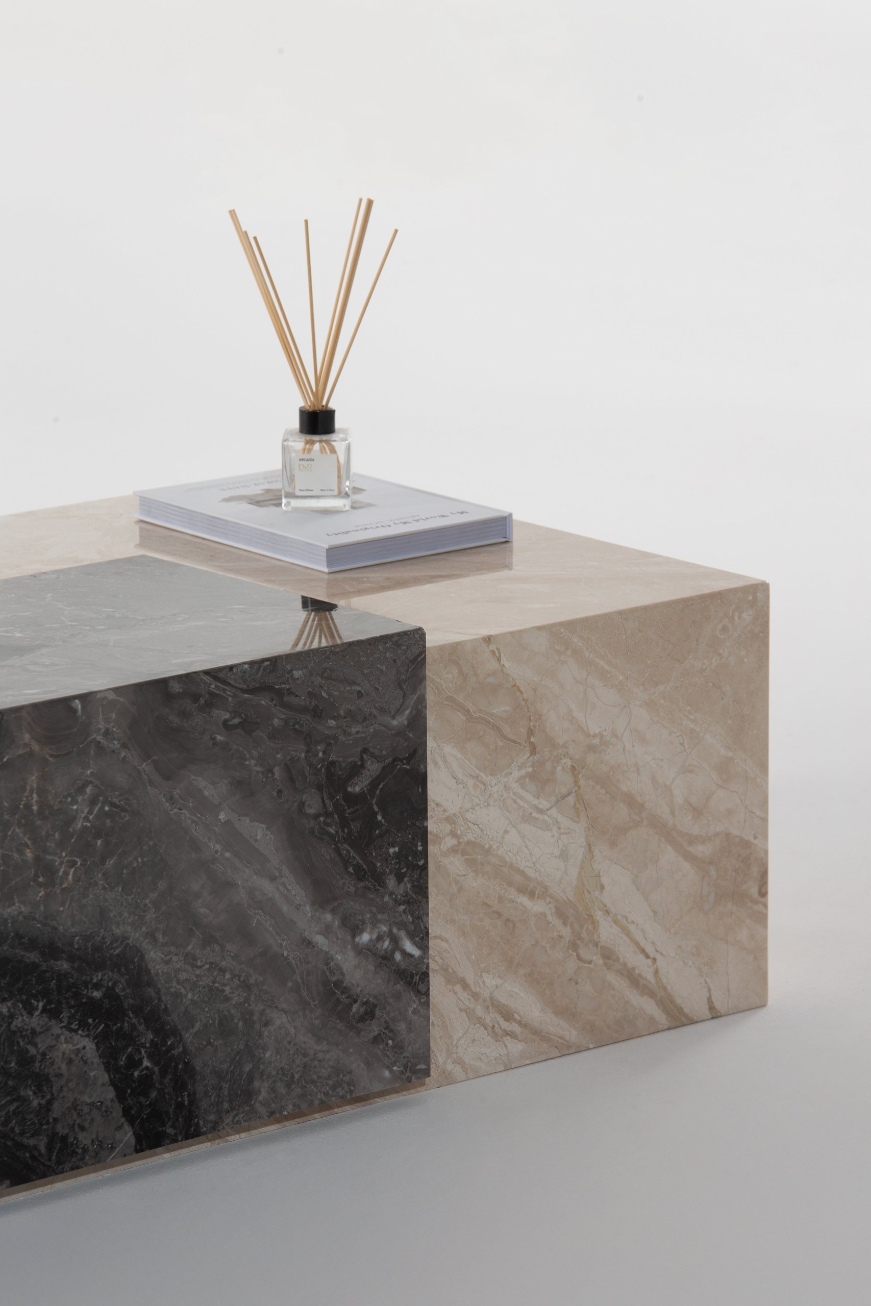 Indra Marble Coffee Table - Image 2
