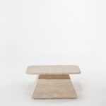 Kailah Beige Travertine Coffee Table