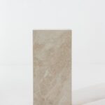 Zelda Brecia Beige Marble Plinth