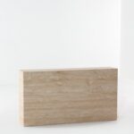 Annalyn Beige Travertine Console Table