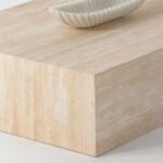 Camelia Beige Travertine Coffee Table