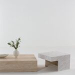 Camelia Beige Travertine Coffee Table