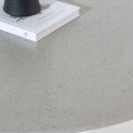 Belova Dekton Grey Dining Table with Orobico Grey Base (104x75)
