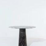 Belova Lilac Marble Top Dining Table with Orobico Grey Base