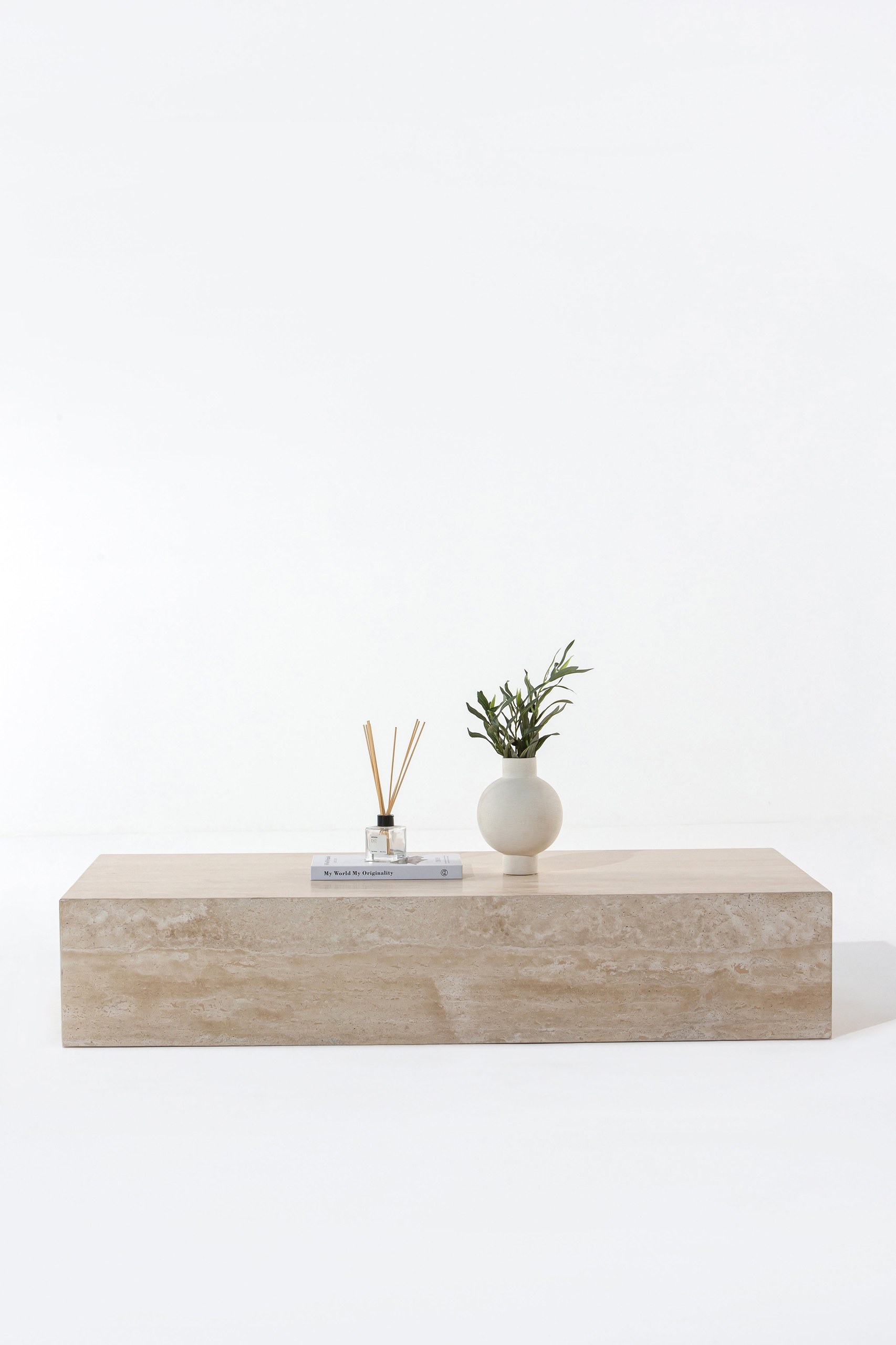 Felicity Travertine Coffee Table - Image 3