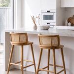 Nolina Wooden Bar Stool