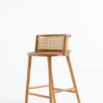 Nolina Wooden Bar Stool