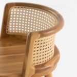Nolina Wooden Bar Stool