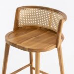 Nolina Wooden Bar Stool