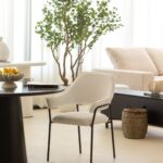 Eudora White Dining Chair