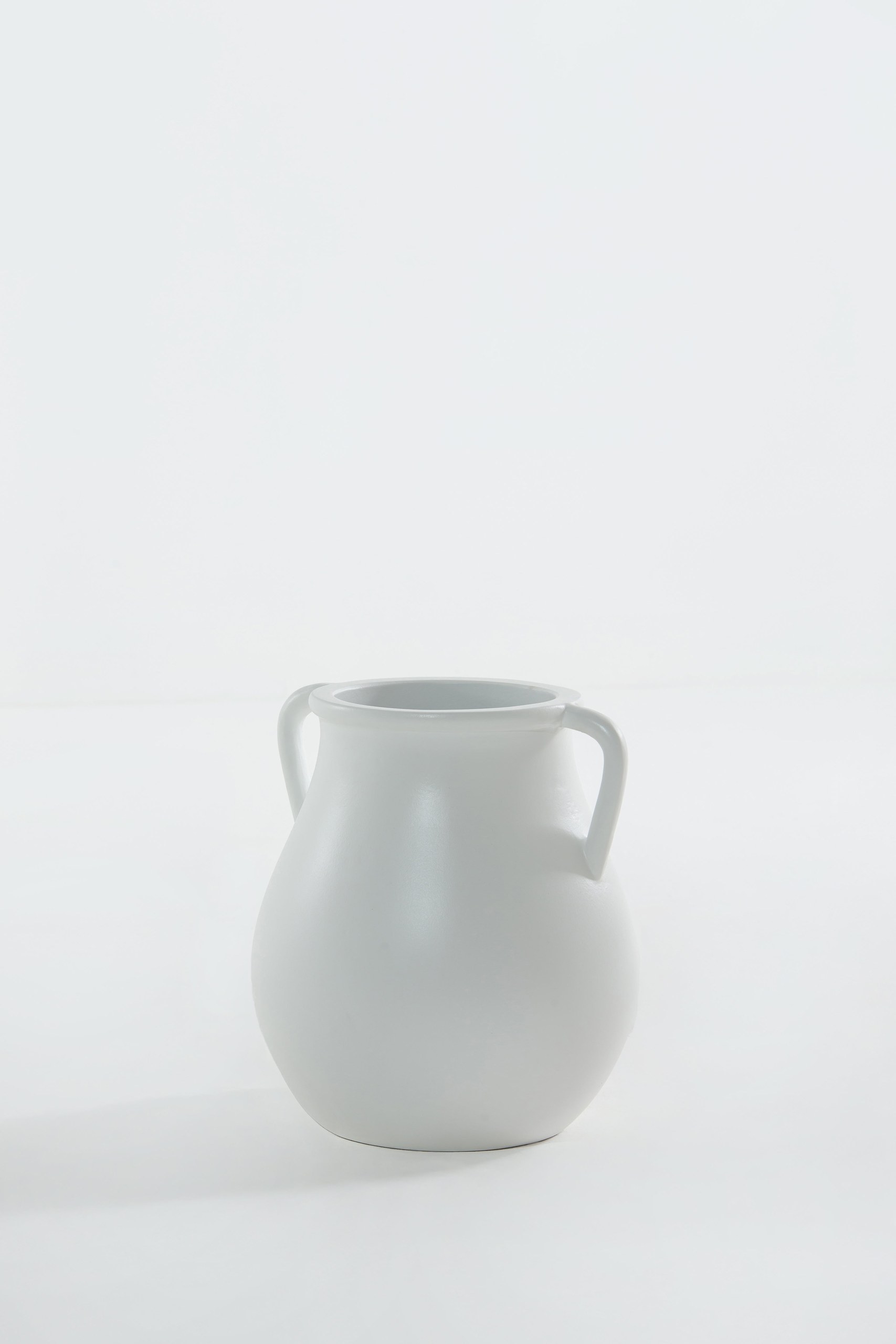 Corsica White Concrete Decor Vase - Image 6