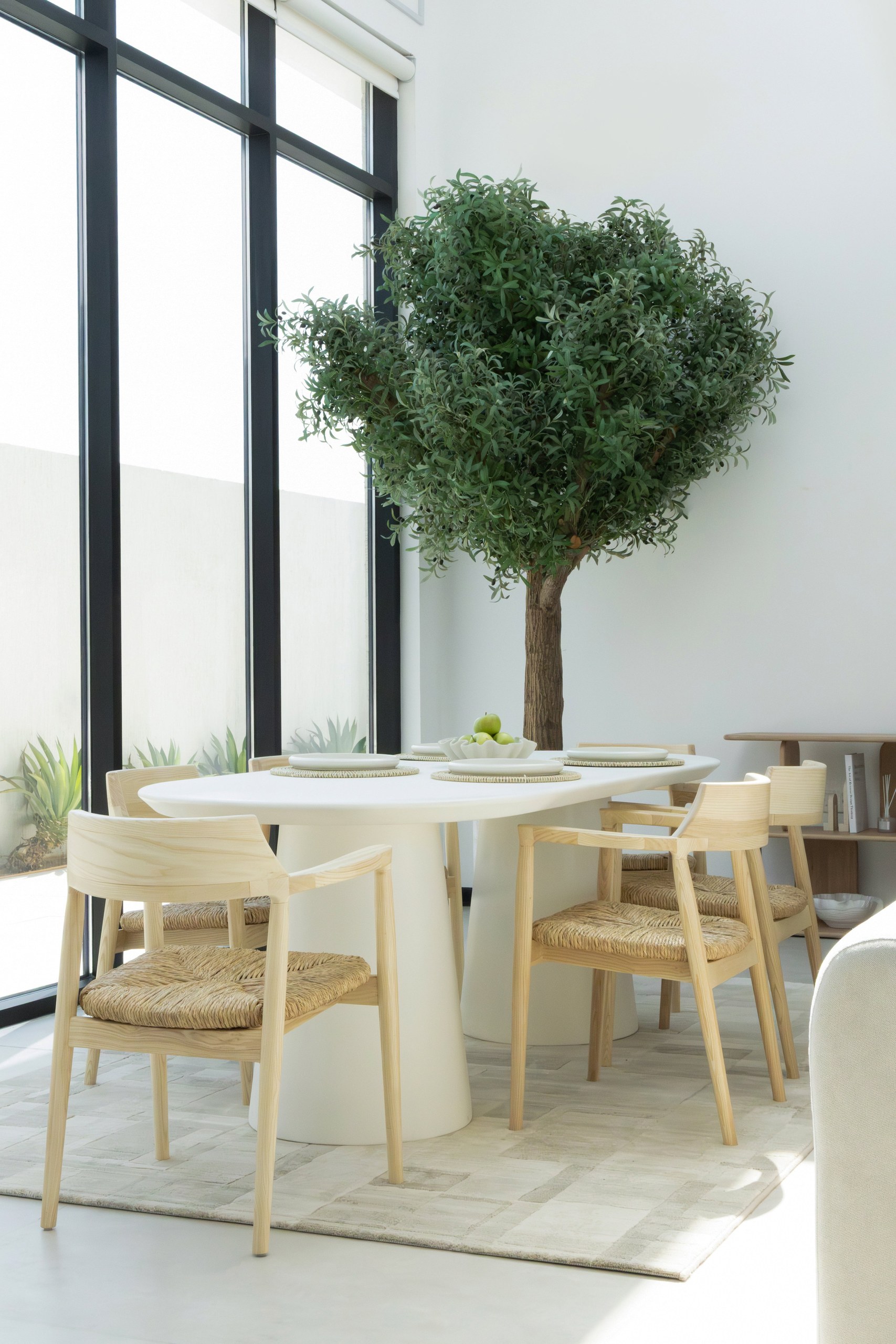 Natori Wooden Dining Chair - Image 10