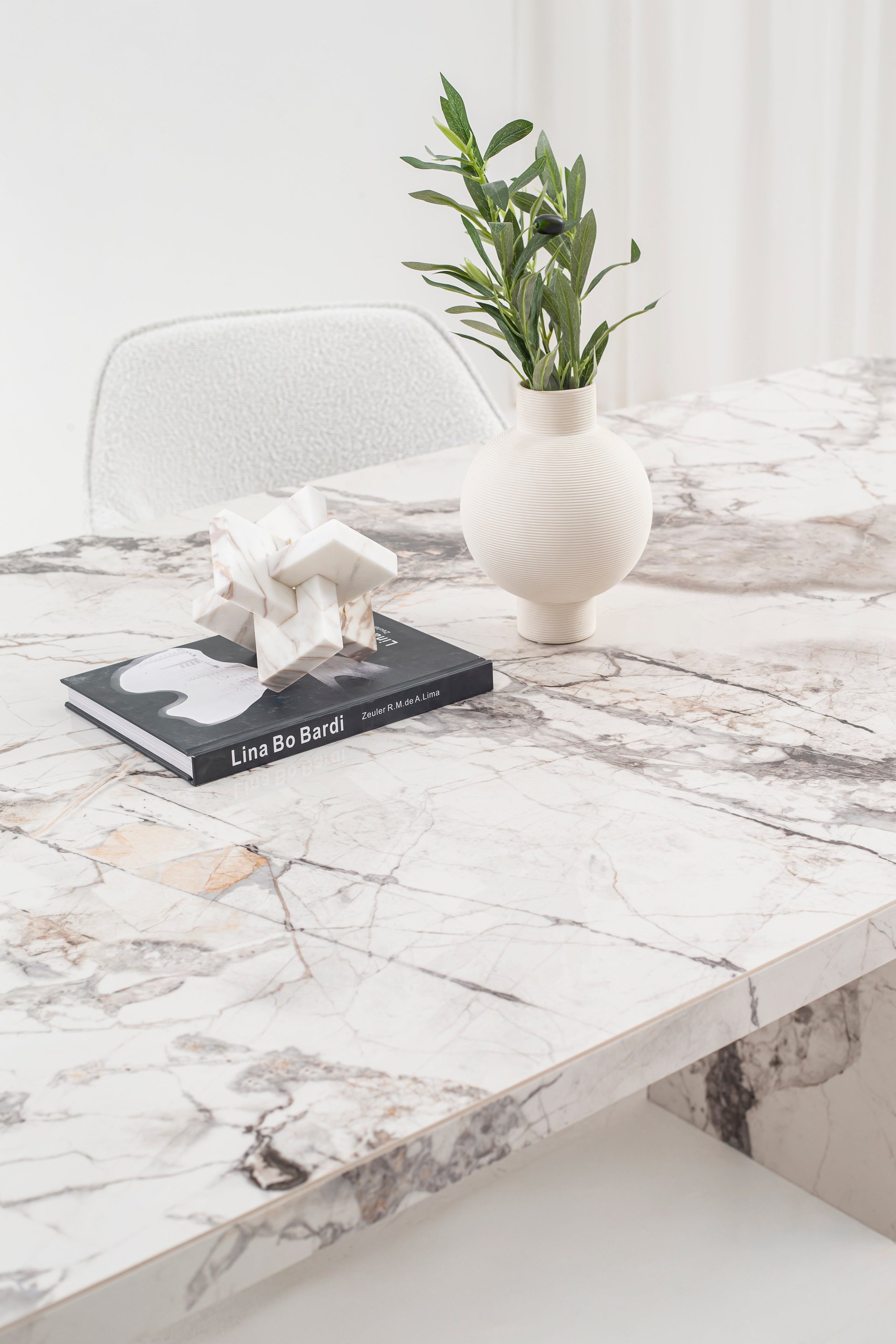 Calacatta Greek Marble Knot Decor - Image 6