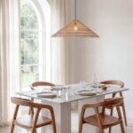 Avencia Fior De Pasco Dining Table with White Base