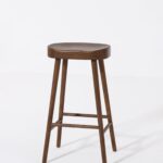 Owen Dark Wood Counter Stool