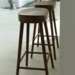 Owen Dark Wood Counter Stool