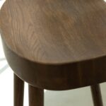 Owen Dark Wood Counter Stool
