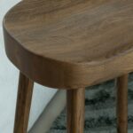 Owen Dark Wood Counter Stool
