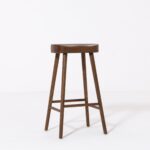 Owen Dark Wood Counter Stool