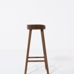 Owen Dark Wood Counter Stool