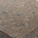 Zelda Earthy Marble Mosaic Plinth