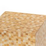Zelda Warm Gradient Marble Mosaic Plinth