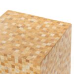 Zelda Warm Gradient Marble Mosaic Plinth