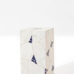 Zelda Irregular Tilework Marble Mosaic Plinth