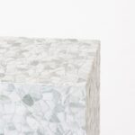 Zelda Cracked Ice Marble Mosaic Plinth