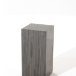 Zelda Geometric Marble Mosaic Plinth