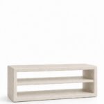 Nysa Off White Speckled Microconcrete TV Unit