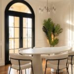 Belova Off White Microconcrete Dining Table