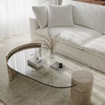 Acantha Travertine Coffee Table