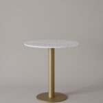 Ithaca Round Marble Dining Table