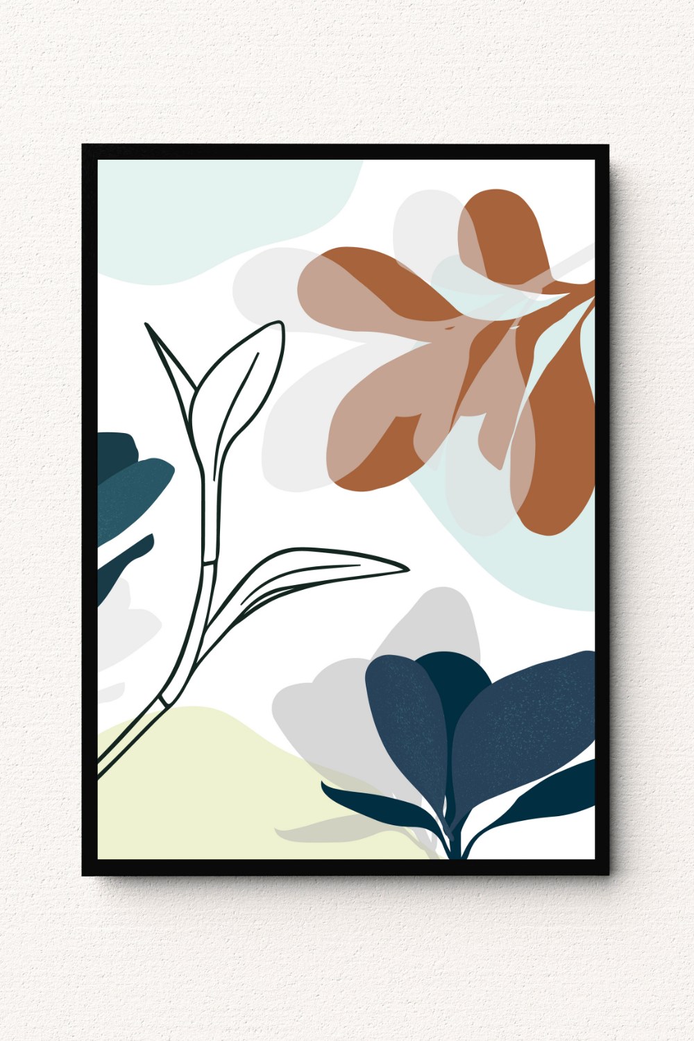 Pastel Flora Wall Art