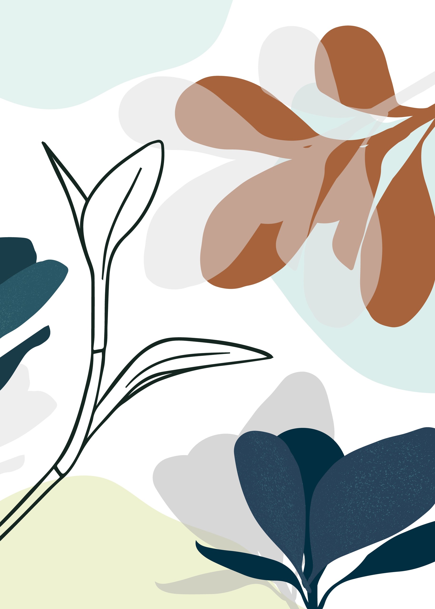 Pastel Flora Wall Art - Image 2