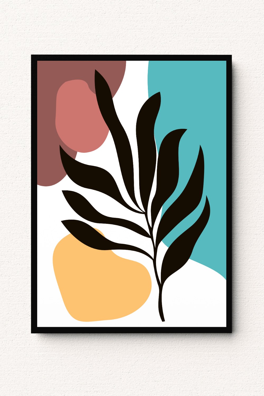 Eclectic Leaf Wall Art