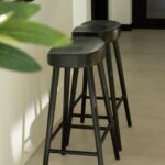 Owen Black Counter Stool